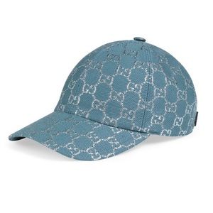 Silver GG Gucci hat
